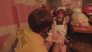 Ngọt ngào và ngoan ngoãn [Chị hàng xóm] Sự cám dỗ hiếm có ở phòng thu phí, mông đào hàng đầu, quỳ trên ghế